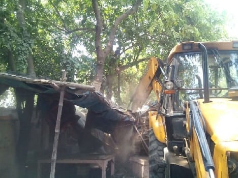 administration removed encrochment