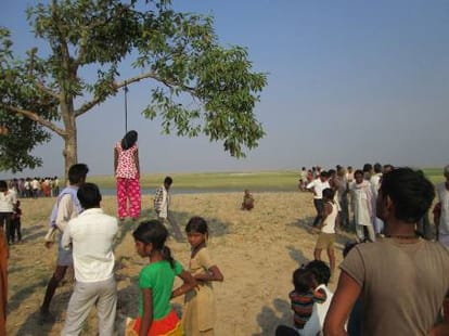 Rape and murder in Bahraich.
