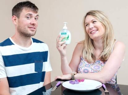 pregnant lady craves for soap bars