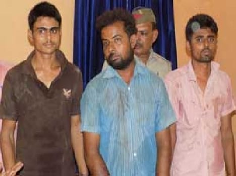 Three robbers arrested in a police encounter