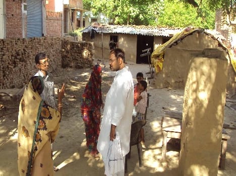 The selection of beneficiaries for the survey