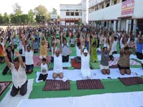 Resolution of healing through yoga