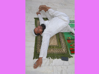 haji anwar rana fond of yoga