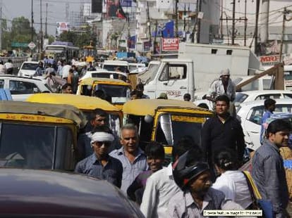 Firing in Alambagh in Lucknow.