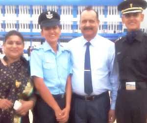 upasna sharma become flying officer in airforce.