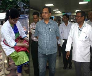 Doctors strike Delhi Healey, doctor did not agree