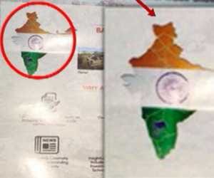 Karnataka government ad deletes Jammu Kashmir part from India map