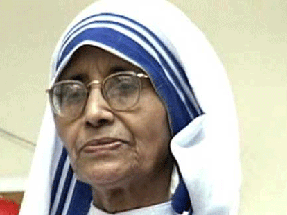 CM condols on death of Sister Nirmala