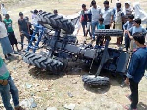 The young man killed by tractor overturns