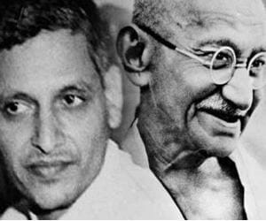 nathuram godse cannot replace mahatma gandhi