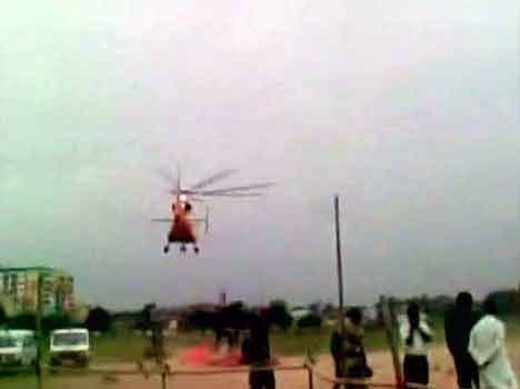 gadkri narrowly survived in a helicoptor accident