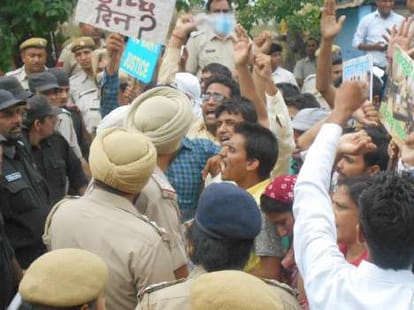 computer teachers will do hunger strike till death