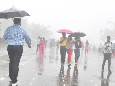 forecast of rainfall in himachal.