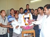 Jitendra Nath, Ombabu and While Ajay Mohan honored