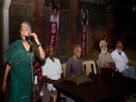 Subhashini played politics school