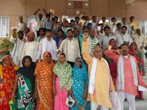Women tailoring materials distribution