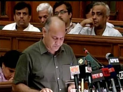 Delhi Budget became a hit on twitter before being placed in the Assembly.