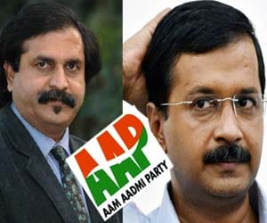 Sunil lal send legal notice to aap using his logo