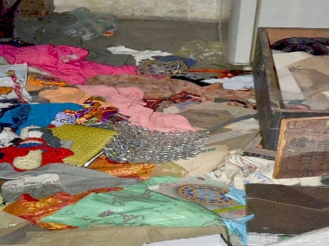 A former army reconstructed house , 10 million recycled materials