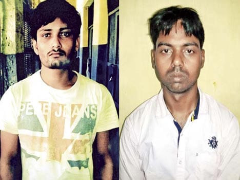 police arrested duo ,robbed bhagyashree's in laws