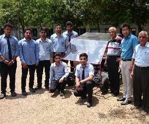 students in jammu made agro car