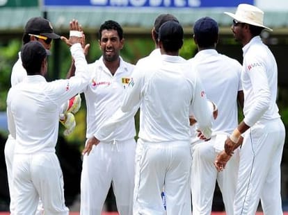 Second test, second day, srilanka vs pakistan