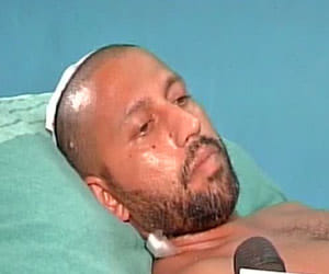 Drug mafia Brutally attacked on Kerala activist working against him.