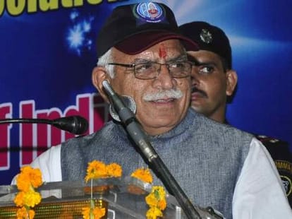 one year of khattar government: presented government report card