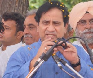 shakeel ahmad allaged bjp govt for drug rackets in punjab