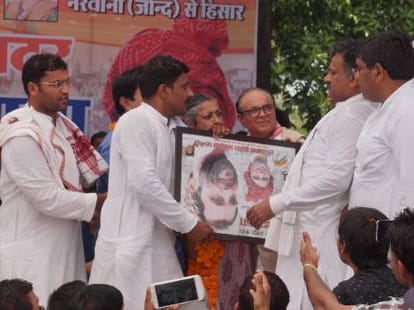 shakeel ahmed statement about nardendra modi at hisar
