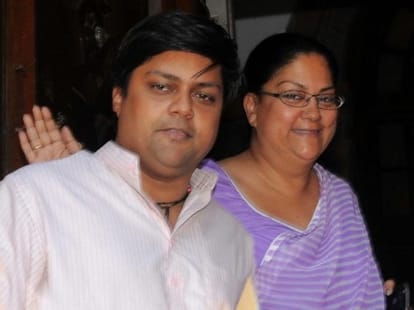 Vasundhara son got the benefit 