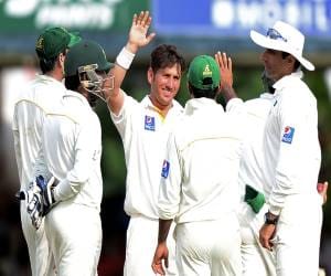Second test, second day, srilanka vs pakistan
