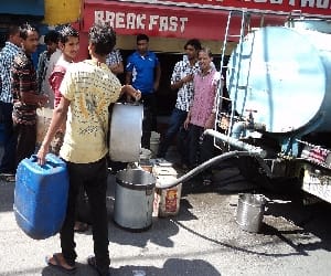 THA will not get water today.