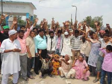 Running campaign against encroachment