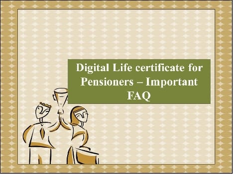 Pensioners will soon live digital certificate