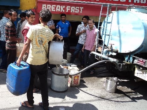 In Kosi silt, water supply disrupted