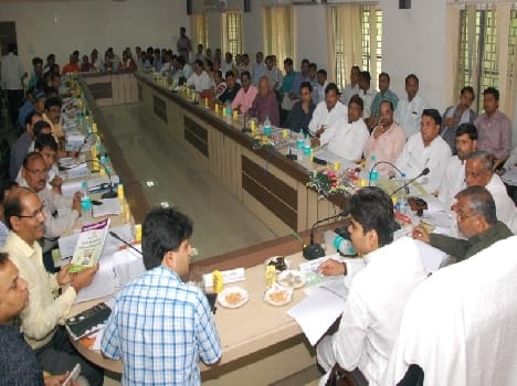 coined power and water crisis at a meeting of the district vigilance 