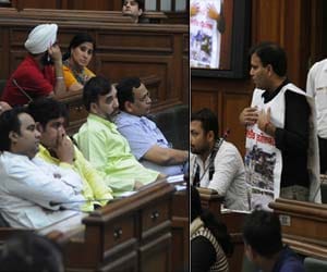 AAP MLA's opposition, counted government's fauls 