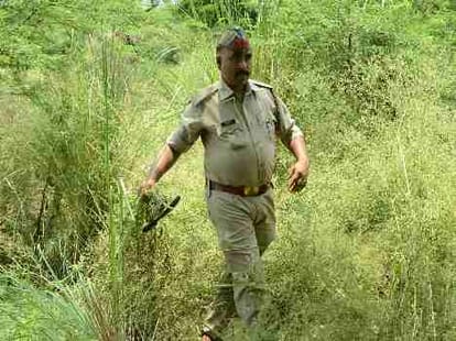 A woman gangraped and murdered in Lucknow.