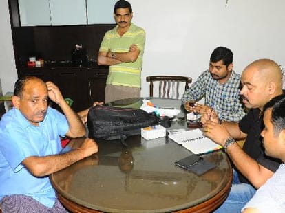 Big robbery in Chinahat in Lucknow.