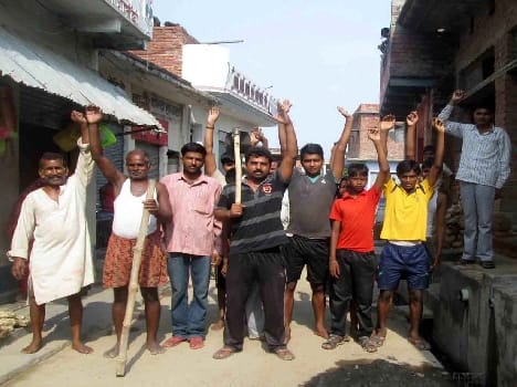 The new market is not cleaning protests