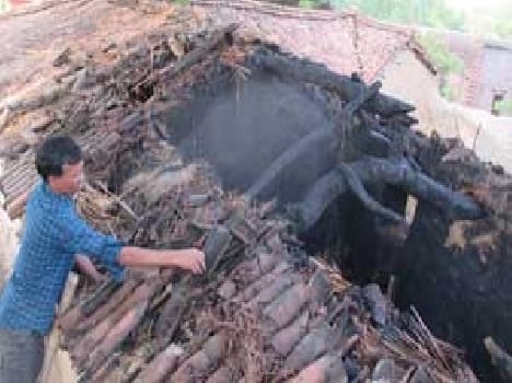 The fire burned a million items