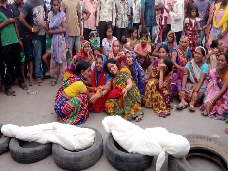 Blockade at the death of children