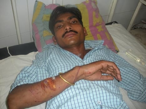 Leopard entered the house, one injured