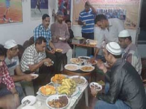 Iftar to give the Allahtala Swab
