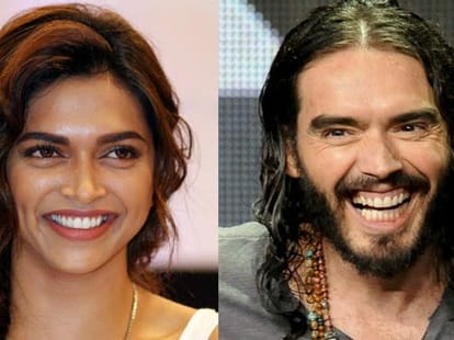 Beware Ranveer! Russell Brand can 'fall in love' with Deepika