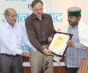 yuva shikhar award to hare prakash and arun shishant.