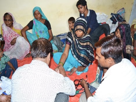 Women sitting on fast unto death's condition deteriorates