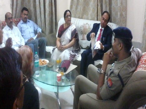 Vijaya Lakshmi asked to provide land for the court .