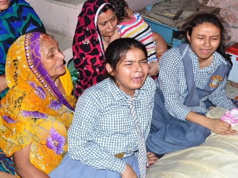 On return from school mum found dead